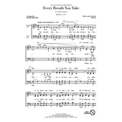 STING THE POLICE EVERY BREATH YOU TAKE (ARR MARK BRYMER) SATB CHORAL