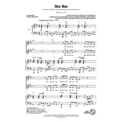 THE DIXIE CUPS IKO IKO (ARR MARK BRYMER) 2 PART CHORAL SHEET