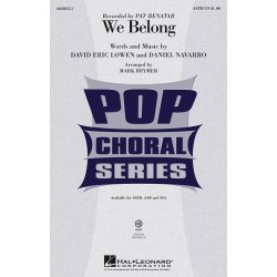 Lowen David/Navarro Daniel We Belong (Arr Brymer Mark) Satb Choral