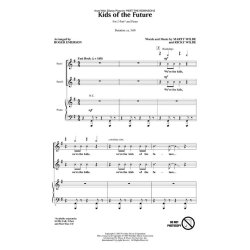 JONAS BROTHERS KIDS OF THE FUTURE (EMERSON ROGER) 2 PART CHORAL