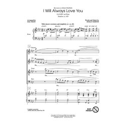 Parton Dolly I Will Always Love You (Arr Huff Mac) Chor Showtrax Cd