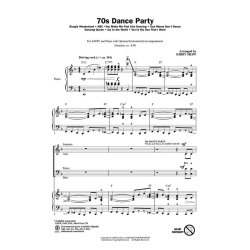70s Dance Party Medley (Arr Shaw Kirby) Satb Choral