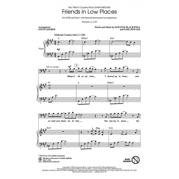 Friends in Low Places