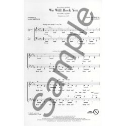 Queen: We Will Rock You (SATB)