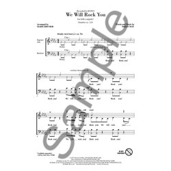 Queen: We Will Rock You (SAB)