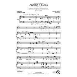JOEL BILLY AND SO IT GOES (SNYDER AUDREY) SATB CHORAL