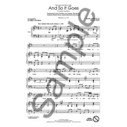 Billy Joel: And So It Goes (SAB)