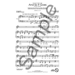 Billy Joel: And So It Goes (SSA)