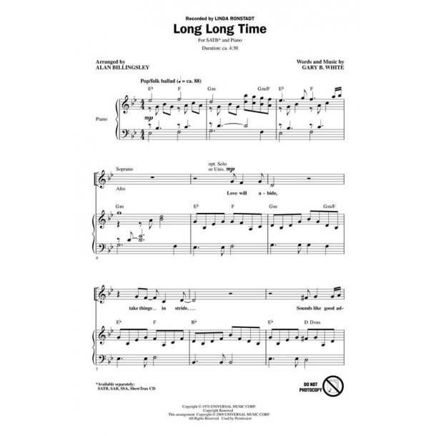 Long Long Time