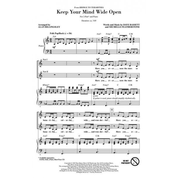 Keep Your Mind Wide Open : from Bridge to Terabithia