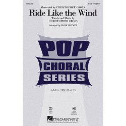 Cross Ride Like Wind (Brymer) Satb
