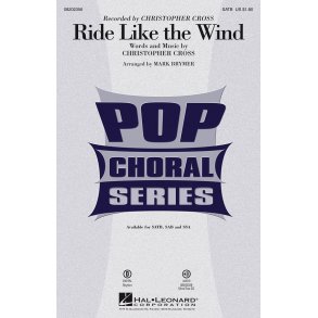 Cross Ride Like Wind (Brymer) Satb