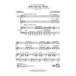 Cross Christopher Ride Like The Wind (Arr Brymer Mark) Ssa Choral