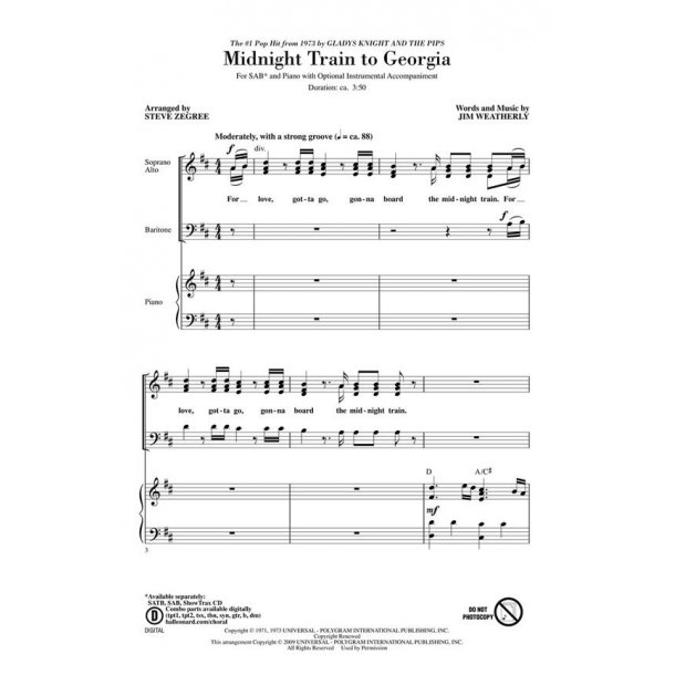 Midnight Train to Georgia