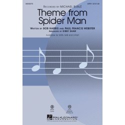 Buble Theme Spider Man (Shaw) Satb