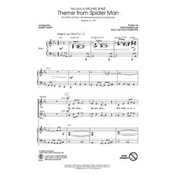 Buble Theme Spider Man (Shaw) Satb