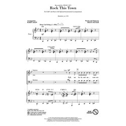 Setzer Brian Rock This Town (Arr Shaw Kirby) Sab Choral