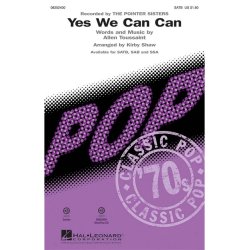 TOUSSAINT ALLEN YES WE CAN CAN (ARR SHAW KIRBY) SATB CHORAL