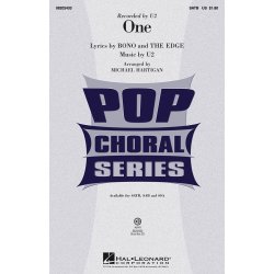 U2 ONE (ARR HARTIGAN MICHAEL) SATB CHORAL
