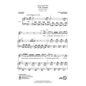 I'm Yours : (ShowTrax CD)