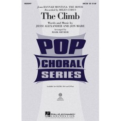 Miley Cyrus: The Climb (SATB)