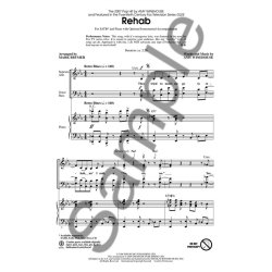 Amy Winehouse: Rehab (Glee) SATB