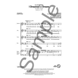 Alain Boublil/Claude-Michel Schnberg: I Dreamed A Dream (Les Misrables) - SATB A Cappella