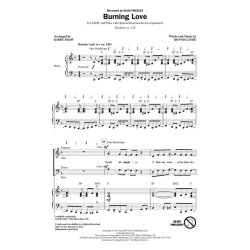 Linde Burning Love (Shaw) Satb Chor