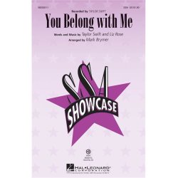 SWIFT TAYLOR YOU BELONG WITH ME (BRYMER MARK) SSA CHORAL