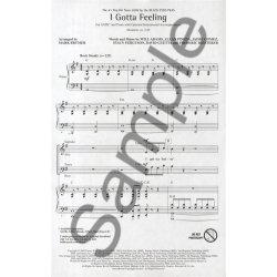 Black Eyed Peas: I Gotta Feeling - SATB