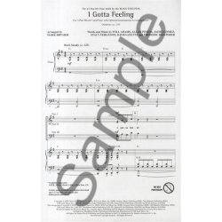 Black Eyed Peas: I Gotta Feeling - 3-Part Mixed Choir