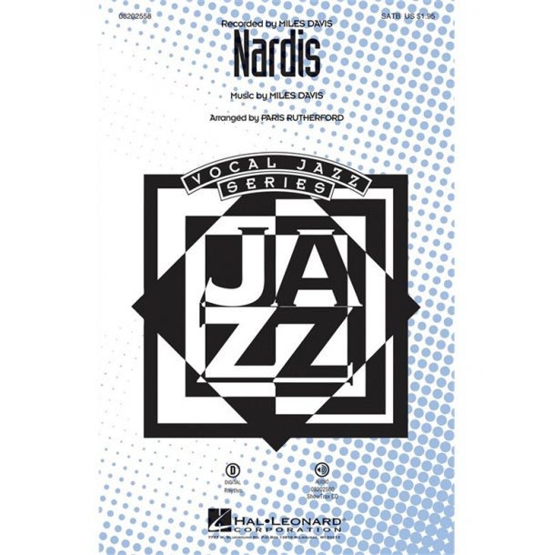 DAVIS MILES NARDIS (RUTHERFORD PARIS) SATB CHORAL