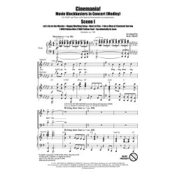 Cinemania Movie Blockbusters In Concert Medley (Arr Huff Mac) Sab Chor