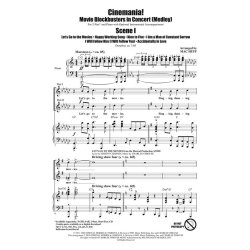 CINEMANIA! MOVIE BLOCKBUSTERS IN CONCERT MEDLEY (ARR MAC HUFF) 2PT CHO