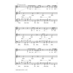 MARX RICHARD RIGHT HERE WAITING (SHAW KIRBY) SATB A CAPPELLA CHORAL