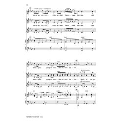 WELSH/SLADE/KING NEVER SAY NEVER (RUTHERFORD PARIS) SSA CHORAL