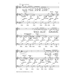 When You Say Nothing (Shaw) Satb