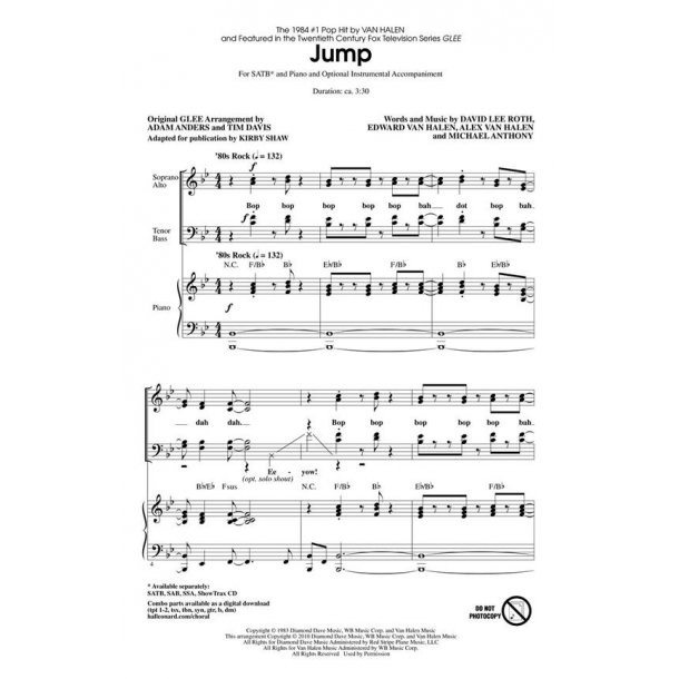 Jump : from Glee