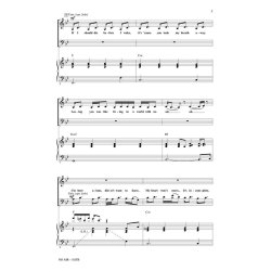 JORDIN SPARKS & CHRIS BROWN NO AIR GLEE (ARR ANDERS/DAVIS) SATB CHORAL