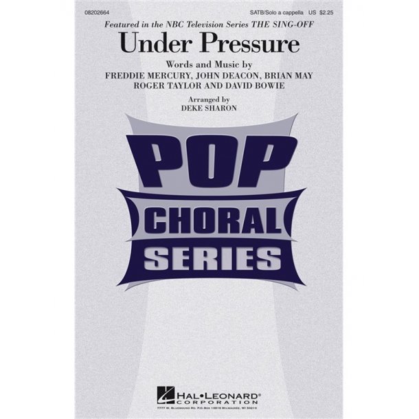 David Bowie: Under Pressure (SATB)