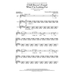 U2 I STILL HAVEN'T FOUND WHAT I'M LOOKING FOR (SHARON) SATB DV A CAPP