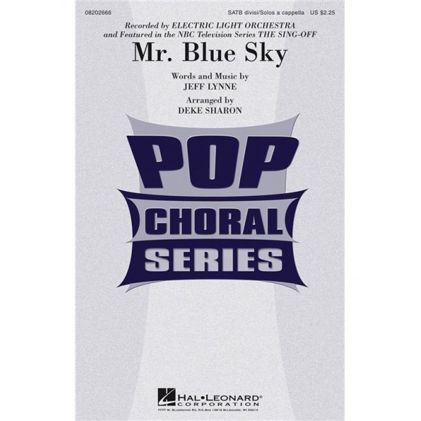 Electric Light Orchestra: Mr. Blue Sky (SATB)