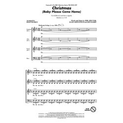 GREENWICH/BARRY/SPECTOR CHRISTMAS BABY PLEASE COME HOME (SHARON) SATB