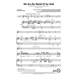 We Are The World (Emerson) Satb Chor