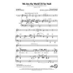Richie/Jackson We Are The World 25 For Haiti (Emerson) 2 Part Choral