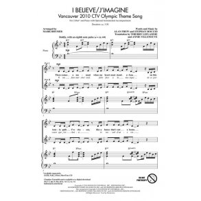 I BELIEVE / J'IMAGINE (BRYMER MARK) 2 PART CHORAL