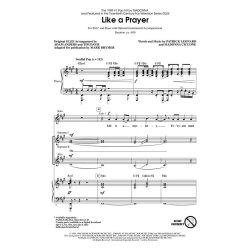 Madonna: Like A Prayer - Featured In Glee (SSA)