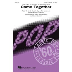 BEATLES COME TOGETHER (RUTHERFORD/ECKERT) SATBB A CAPPELLA CHORAL