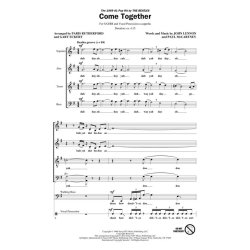 BEATLES COME TOGETHER (RUTHERFORD/ECKERT) SATBB A CAPPELLA CHORAL