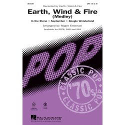 EARTH WIND & FIRE MEDLEY (EMERSON ROGER) SATB CHORAL